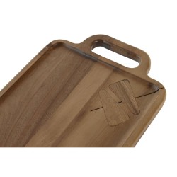 Tabla de cortar DKD Home Decor 40 x 25 x 2 cm Marru00f3n Acacia