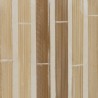 Portavelas Beige Bambú Madera MDF 10,5 x 10,5 x 16 cm