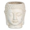 Macetero Crema Terracota Buda Oriental 17,1 x 16,6 x 20 cm