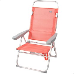 Silla Plegable Aktive Flamingo Coral 48 x 99 x 57 cm (4 Unidades)