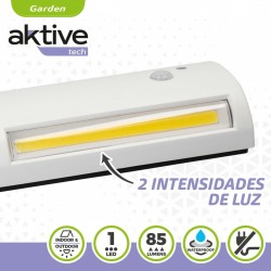 Lámpara LED Aktive Pared Exterior Plástico (12 Unidades)