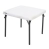 Mesa Infantil Lifetime Blanco Plegable 61 x 53,5 x 61 cm Acero Plástico