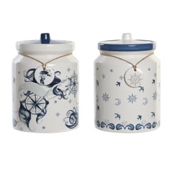 Bote DKD Home Decor Azul 15...