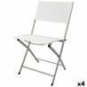 Silla Plegable Aktive Blanco 46 x 81 x 55 cm (4 Unidades)