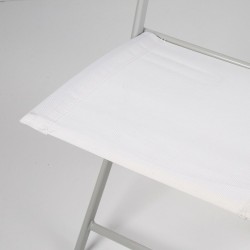 Silla Plegable Aktive Blanco 46 x 81 x 55 cm (4 Unidades)