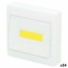 Interruptor Aktive Blanco 8,5 x 8,5 x 3 cm (24 Unidades)