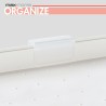 Organizador para Armario de Cocina Max Home Blanco 2 Estantes 2 Unidades 37,5 x 25,5 x 19 cm