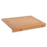 Tabla de cortar DKD Home Decor Natural Bambu00fa Rectangular 33 x 24 x 3 cm