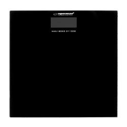 Báscula Digital de Baño Esperanza EBS002K Negro Vidrio Cristal Templado Vidrio templado 180 kg