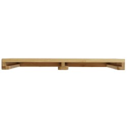 Tabla de cortar DKD Home Decor Natural Bambu00fa 35 x 25 x 3 cm