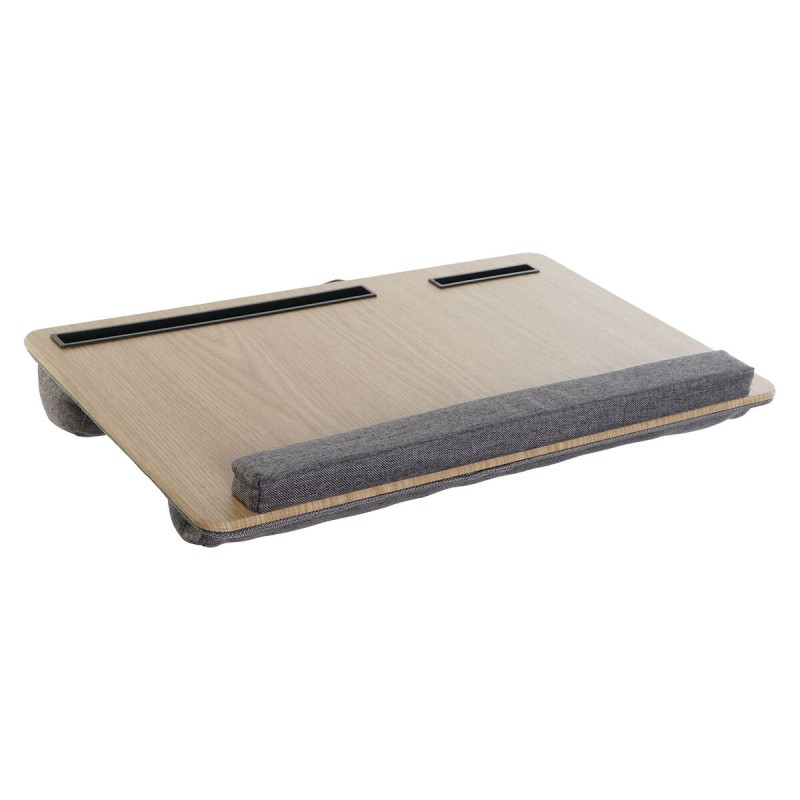 Bandeja Home ESPRIT Poliu00e9ster Madera MDF 55 x 35 x 7 cm