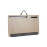 Bandeja Home ESPRIT Poliu00e9ster Madera MDF 55 x 35 x 7 cm