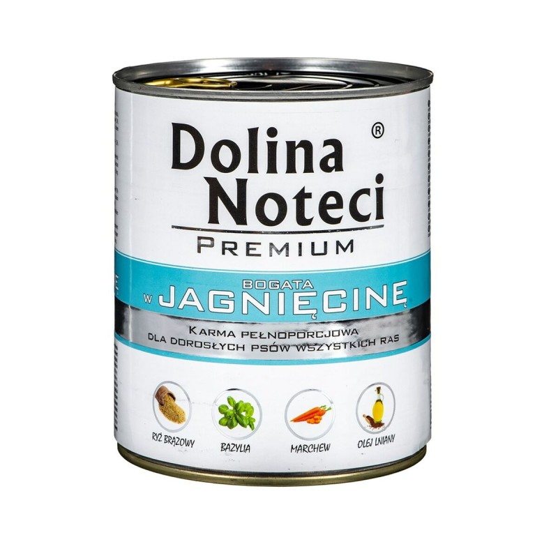 Comida húmeda Dolina Noteci Premium Cordero 800 g