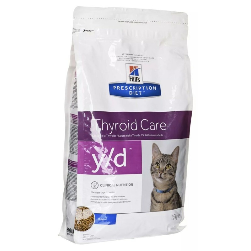 Comida para gato Hill's Prescription Diet y/d Feline Adulto 1,5 Kg