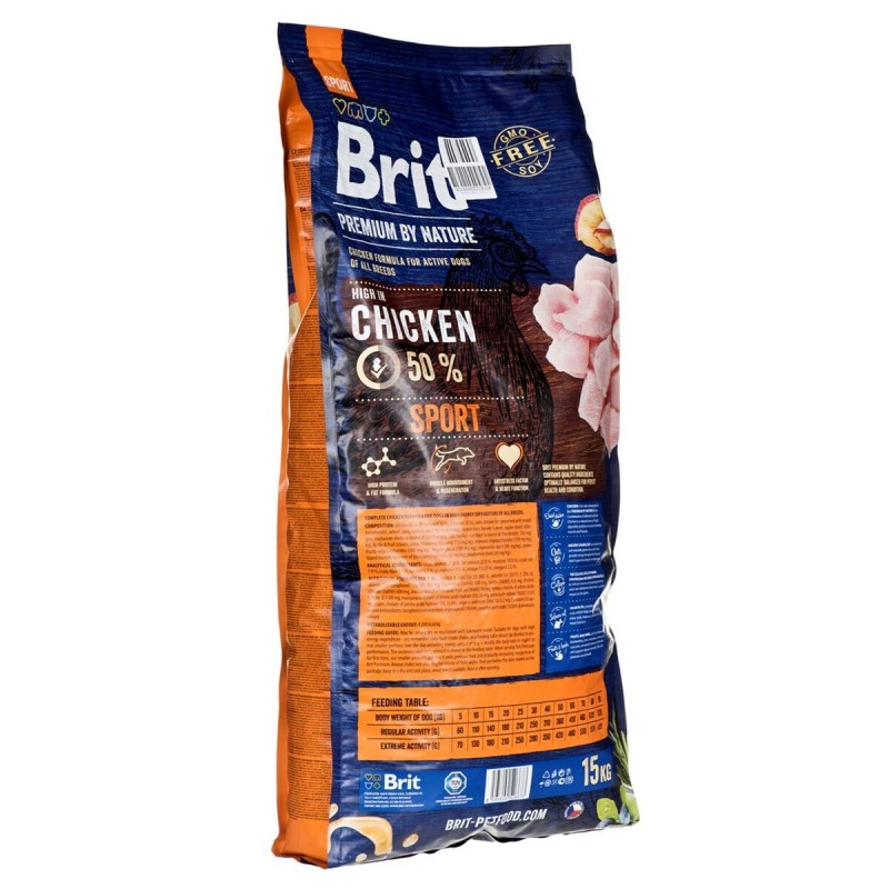 Pienso Brit Premium by Nature Sport Adulto Pollo 15 kg