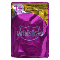 Comida para gato Whiskas Pure Delight Pollo Pavo Pato Aves 40 x 85 g