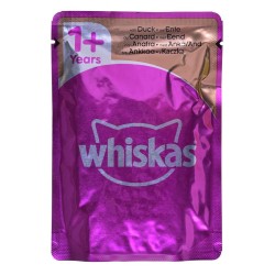 Comida para gato Whiskas Jelly Pollo Pavo Pato Aves 80 x 85 g