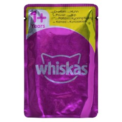 Comida para gato Whiskas Jelly Pollo Pavo Pato Aves 80 x 85 g