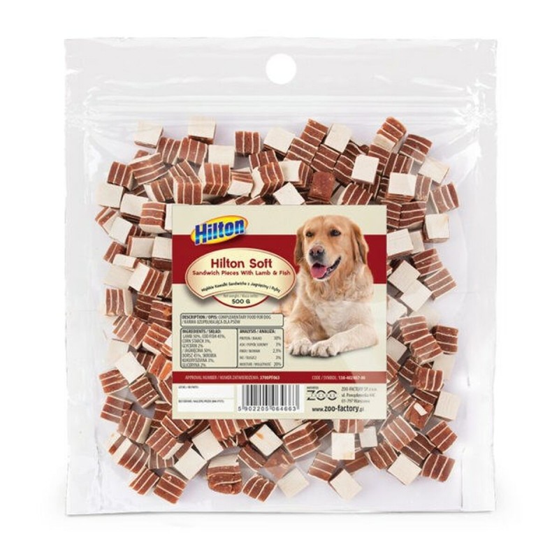 Snack para Perros Hilton Cordero Bacalao 500 g