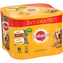 Comida húmeda Pedigree                 Pollo Ternera 4 x 400 g