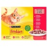 Comida para gato Purina Friskies Mix Pollo Ternera Cordero Pato 12 x 85 g