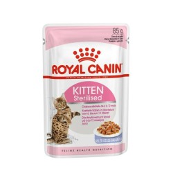 Comida para gato Royal Canin Sterilised Gala Pollo 12 x 85 g