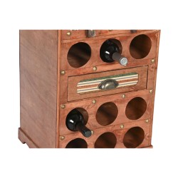 Botellero Home ESPRIT Marru00f3n u00c1lamo 40 x 35,5 x 71 cm