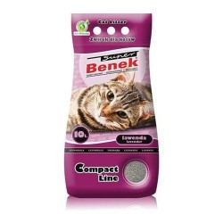 Arena para Gatos Super Benek                 Lavanda 10 L