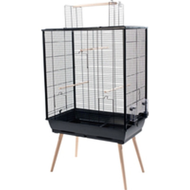 Jaula para Pájaros Zolux Jili Neo Cage XL Negro 81 x 93 x 48 cm