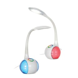 Lámpara de mesa Activejet AJE-RAINBOW RGB Blanco 80 Plástico 6 W 230 V