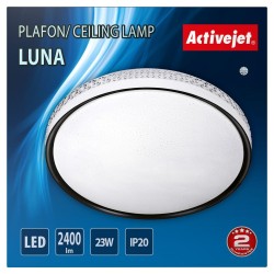 Lámpara de Techo Activejet Plafón LED Activejet AJE-LUNA Blanco 23 W