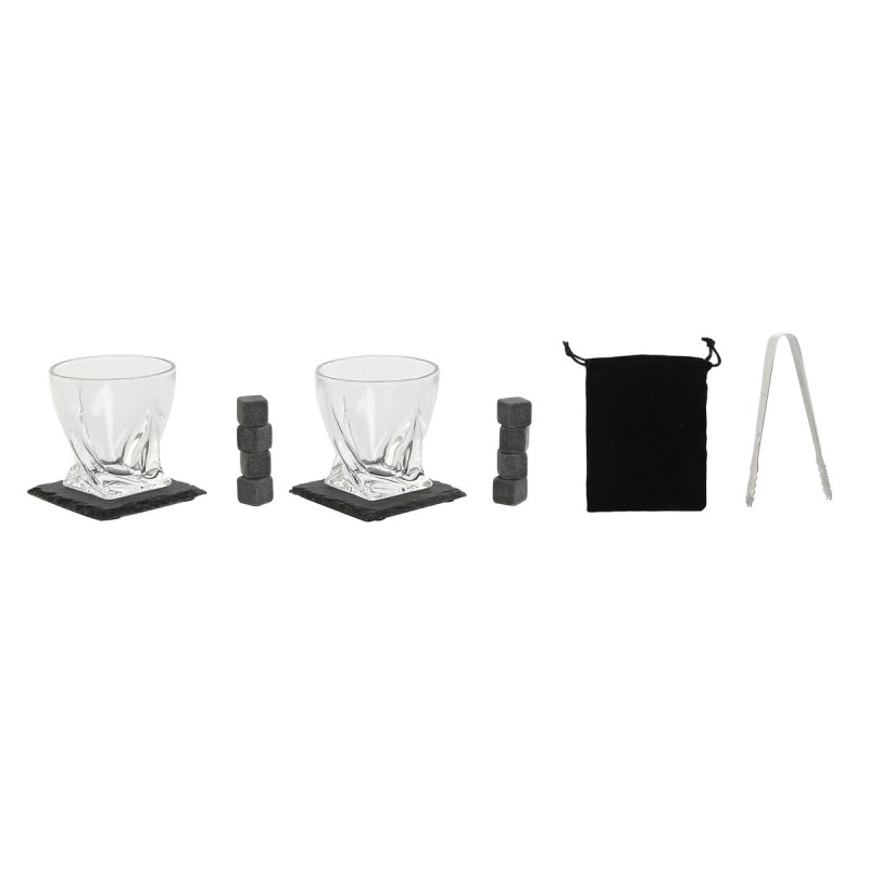 Set de Whisky Home ESPRIT Marru00f3n Pino