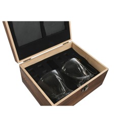 Set de Whisky Home ESPRIT Marru00f3n Pino