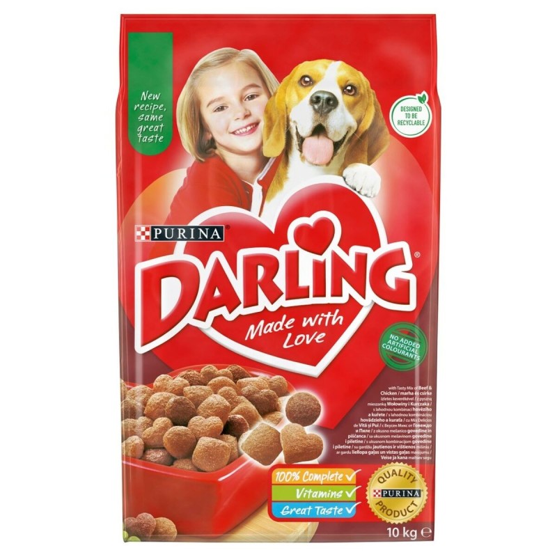 Pienso Purina Darling Adulto Pollo Ternera 10 kg