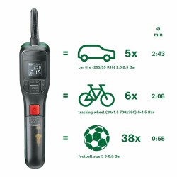 Bomba de Aire Eléctrica BOSCH EasyPump 10 bar 150 PSI 10 l/min