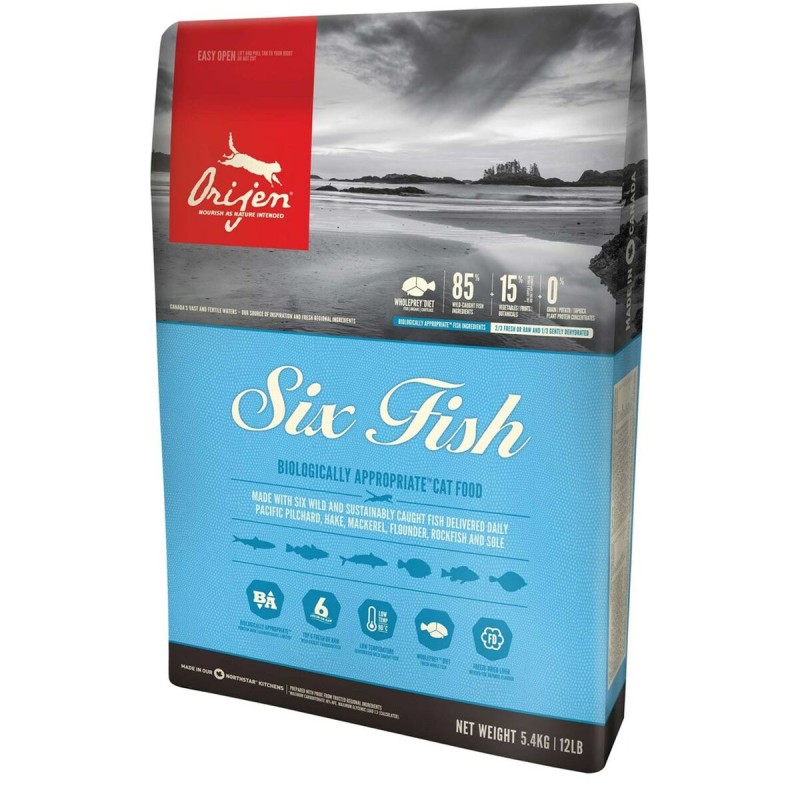 Comida para gato Orijen Adult Pescado Adulto 5,4 kg