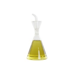 Aceitera DKD Home Decor Transparente Vidrio de Borosilicato 125 ml 7 x 7 x 16 cm