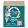 Comida para gato Purina One Bifensis Adult Adulto Salmón 800 g