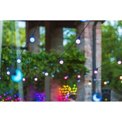 Guirnalda de Luces LED Twinkly TWF020STP-BEU Negro Multicolor G Moderno