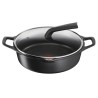 Cacerola Con Tapa Tefal E2497244 Negro u00d8 28 cm