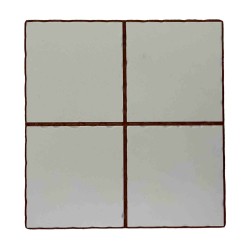 Salvamantel Versa Blanco Ceru00e1mica (20 x 20 cm)