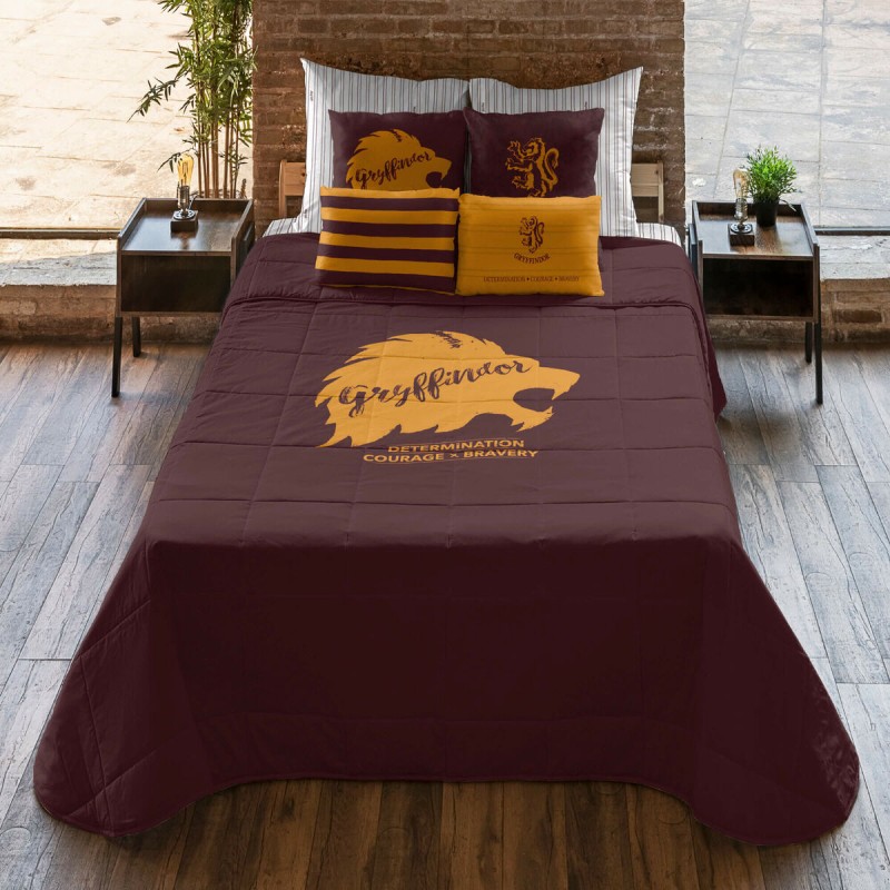 Edredón Harry Potter Gryffindor Multicolor 250 g/m² 190 x 270 cm 190 x 4 x 270 cm Cama de 90