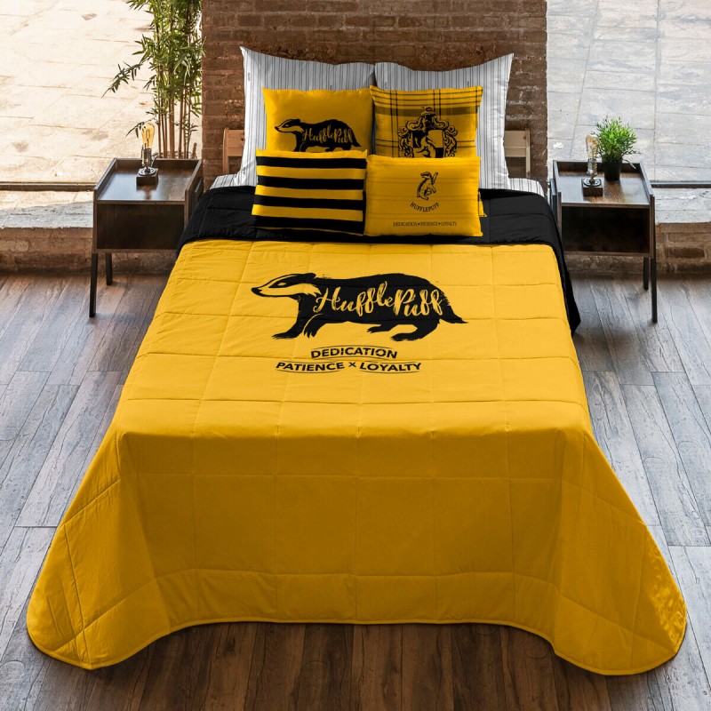 Edredón Harry Potter Hufflepuff Multicolor 250 g/m² 235 x 270 cm 235 x 4 x 270 cm Cama de 135