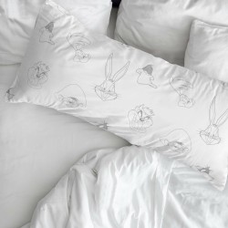 Funda de almohada Looney Tunes 45 x 125 cm