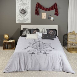 Funda Nórdica Harry Potter Deathly Hallows Legend 140 x 200 cm Cama de 80