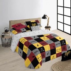 Funda Nórdica Harry Potter Hogwarts 220 x 220 cm Cama de 135/140