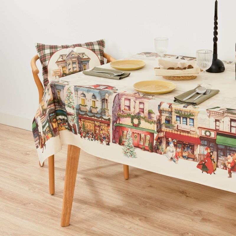 Mantel antimanchas Belum Christmas City 240 x 155 cm