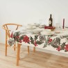 Mantel resinado antimanchas Belum Christmas Flowers 140 x 140 cm