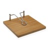 Servilletero Versa Madera Bambu00fa 20 x 6 x 20 cm