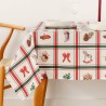 Mantel resinado antimanchas Belum Scottish Christmas 300 x 140 cm